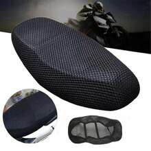 Funda Para Asiento Motocicleta XL - Negro - Ver 2