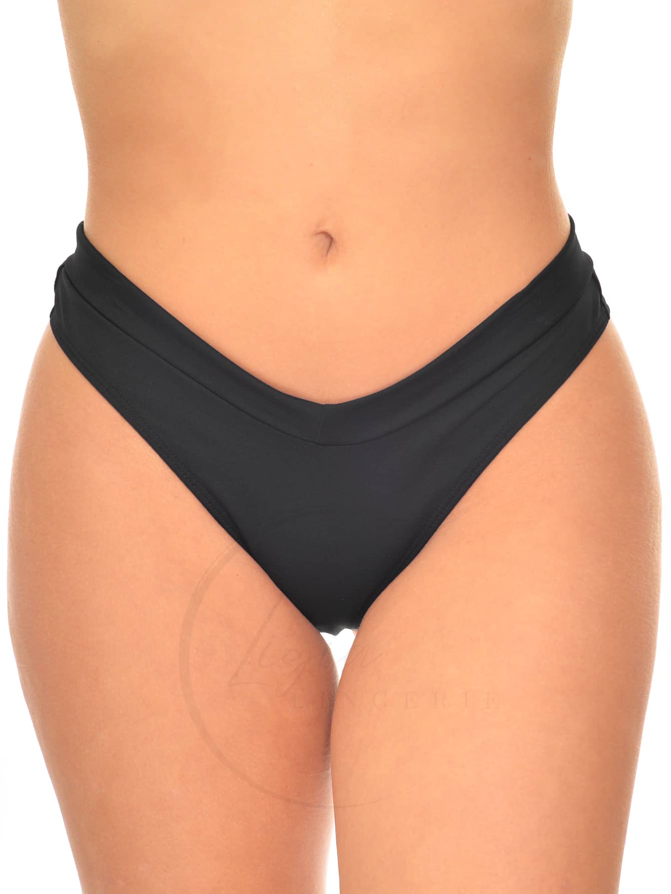 Women Bikini Bottoms - Black - View 1