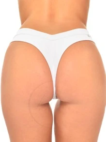 Women Bikini Bottoms - trắng - Xem 4