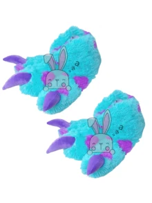 Pantuflas De Garra Azules Moustro Sullivan - Unitalla - Ver 7