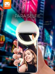 Lámpara Led para Celular Selfie - Negro - Ver 2