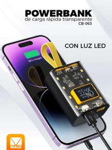 Mini Power Bank - White - View 1
