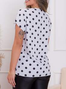 Plus Size Women Tops - trắng - Xem 2