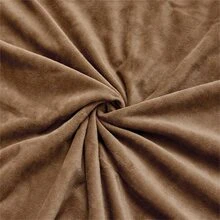 1pc Decorative Super Soft Plush Blanket, Double-sided Lightweight Fluffy Faux Wool Warm Blanket, Suitable For Sofa Bed, Nap, Modern Style Rectangular Home Use Blanket - 紮染-咖啡 - 查看 4