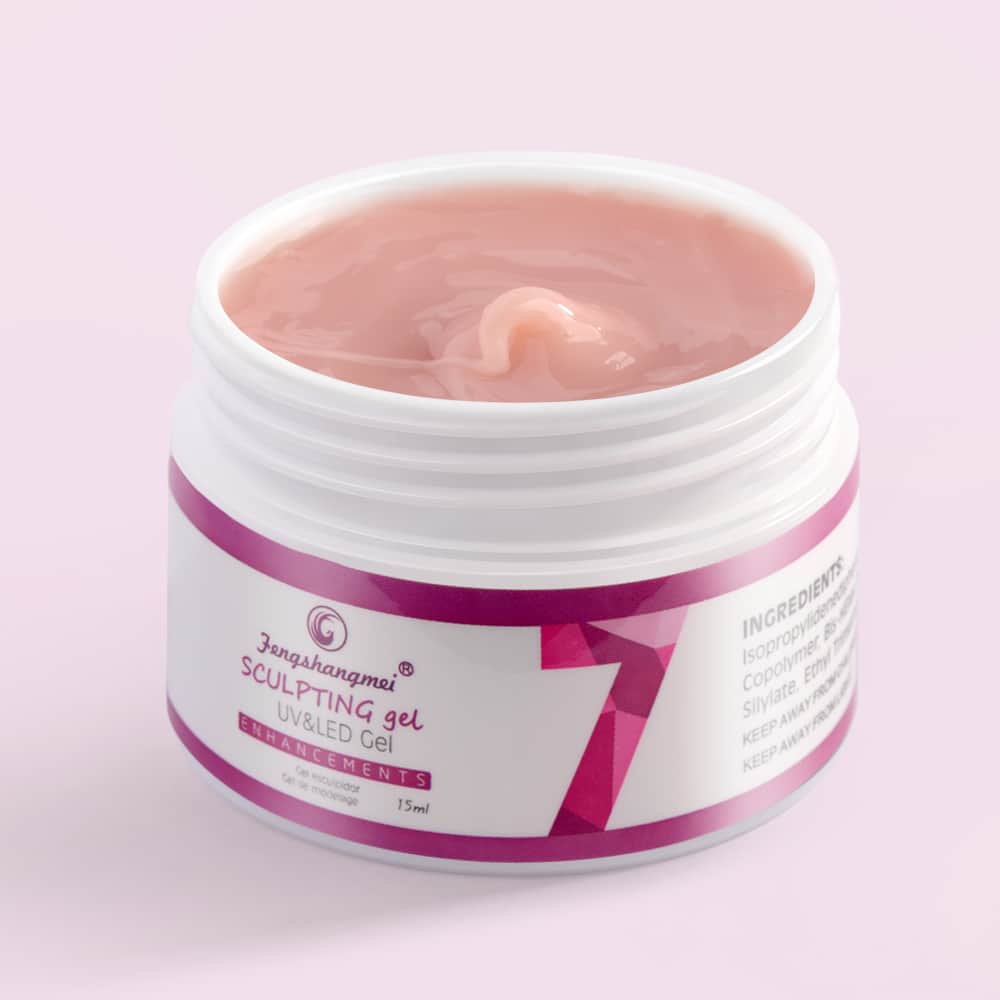 fengshangmei 15ML Màu hồng Ngâm Gel & Sơn móng tay Gel & Guang trị liệu Gel Đối với Mở rộng móng , Độ cứng cao - Nhiều màu - Xem 1