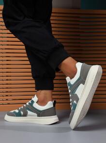 Nam Ngoài trời Thoải mái chất liệu da PU Nhiều màu Cổ thấp Giải trí Giày trượt băng - Nhiều màu - Xem 3