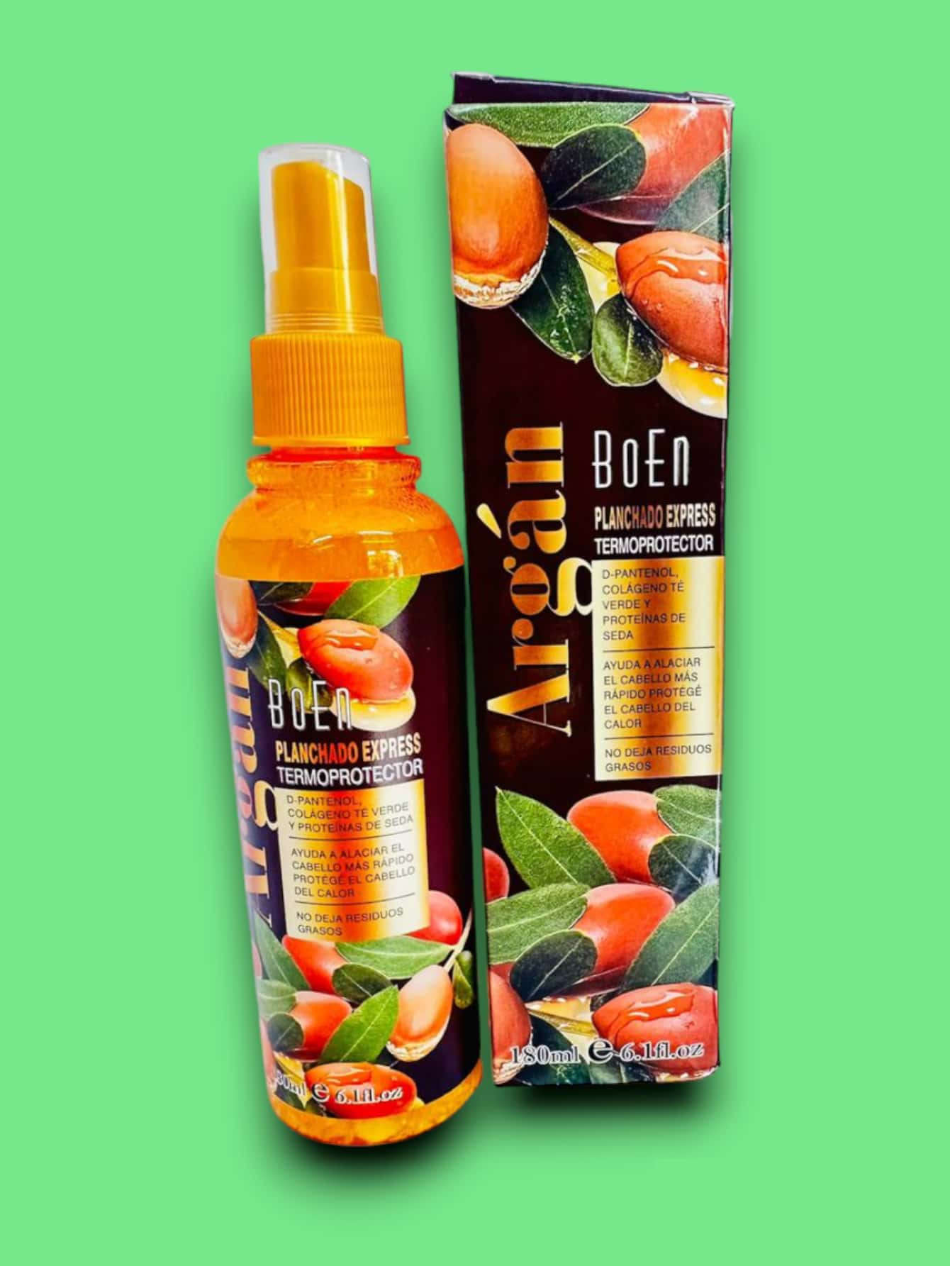 Termoprotector Con Aceite De Argán Planchado Express - transparente - Ver 1