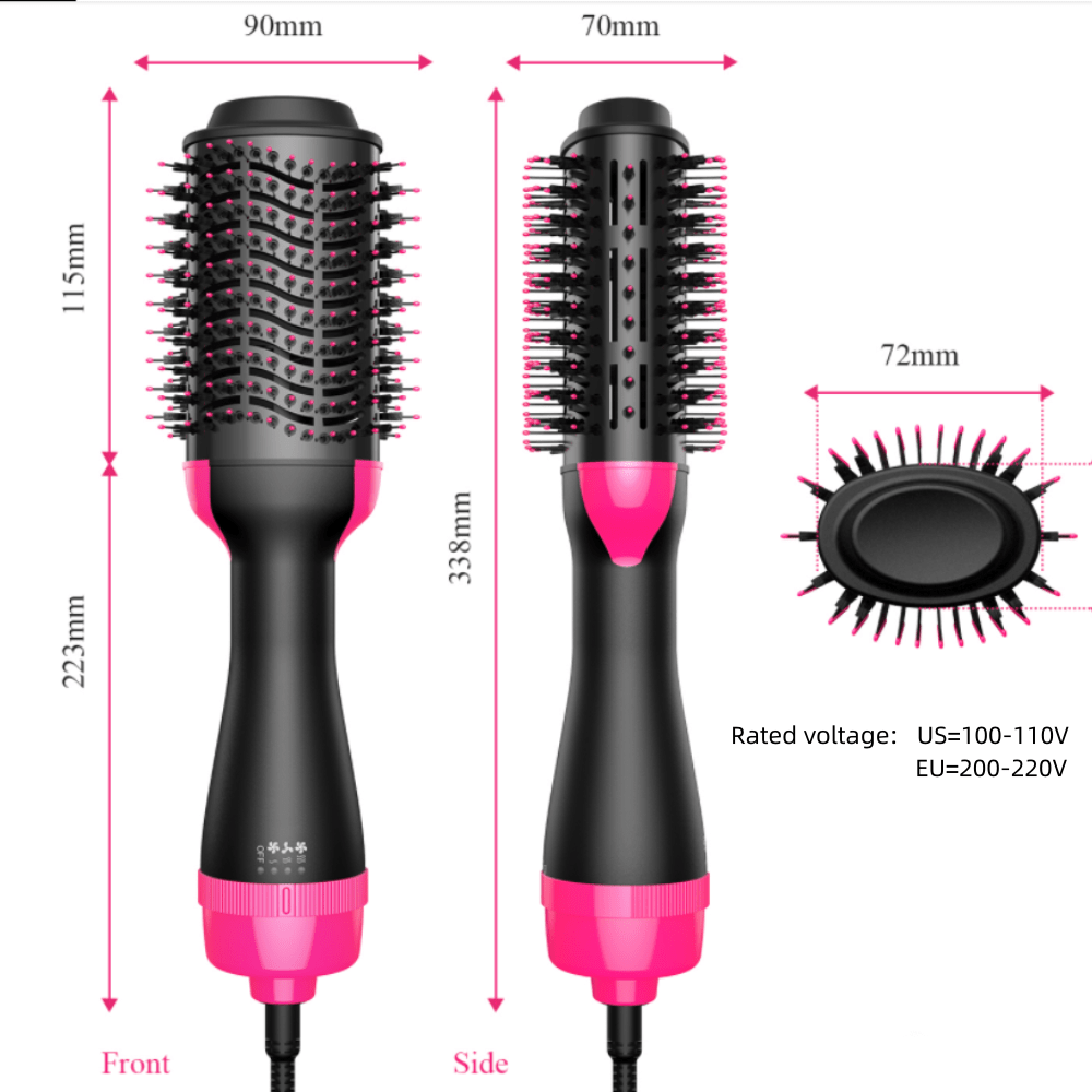 Wavytalk hair dryer with diffuser blown away ionic hair dryer for curly hair 1875w fast drying blow dryer with ceramic technology 3