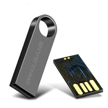 全新Biyetimi USB閃存盤64GB隨身碟128GB高穩定性隨身碟32GB防水黑色U盤記憶體Cel USB隨身碟禮品 - 黑色 - 查看 1