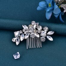 新娘頭飾 - 銀色 - 查看 2