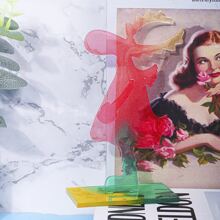 1件套DIY滴膠模具矽膠模具聖誕駝鹿小鹿雪人聖誕裝飾物矽膠模具用品甜美風裝飾Kawaii工藝UV樹脂模具適用於聖誕女孩