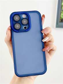 Clear Phone Case With Invisible Holder,International Version, Not The Domestic Version - Royal Blue - View 6