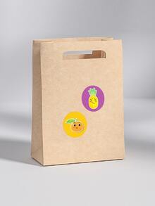 卡通水果圖案貼紙