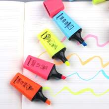 Motarro* 4 Piezas Bolígrafos Marcadores Regulares En Colores Azul, Rosa, Amarillo Y Naranja - Multicolor - Ver 8