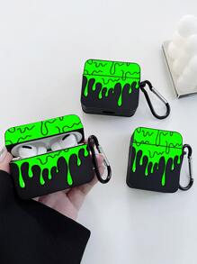 Graphic Case Compatible With AirPods - Black - View 2