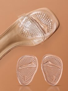 女士跖骨垫 | 女士鞋跟垫 | 脚掌垫（1 对脚垫）全天缓解疼痛并带来舒适感 均码适合女士鞋垫 适合女士高跟鞋 女士浅口鞋和男士运动鞋 夏季日常穿着 - 無色 - 查看 3