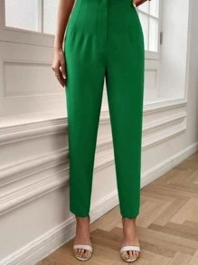 Pantalon de vestir - Verde - Ver 3
