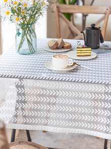 Rectangular Fashionable And Simple Nordic Style Tablecloth - Geometric - View 4