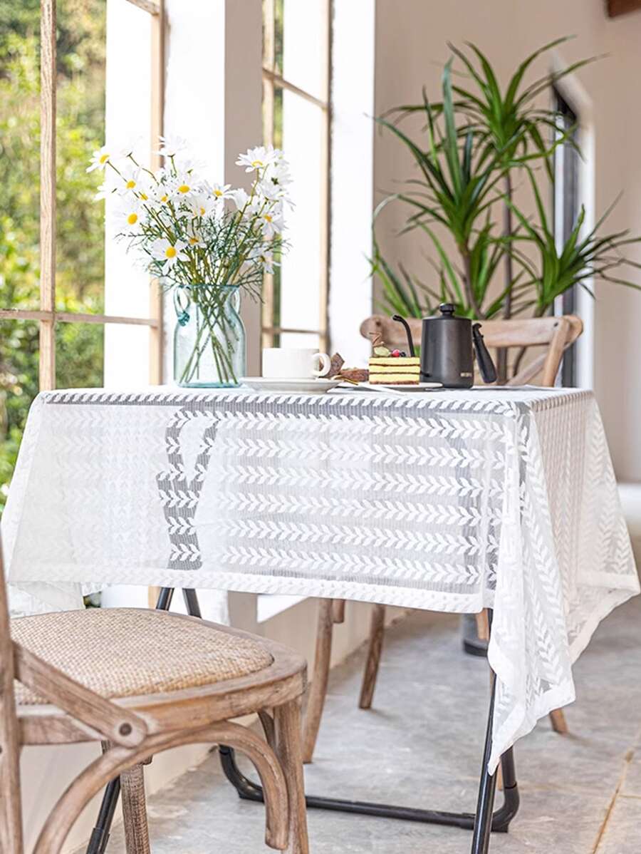 Rectangular Fashionable And Simple Nordic Style Tablecloth - Geometric - View 1