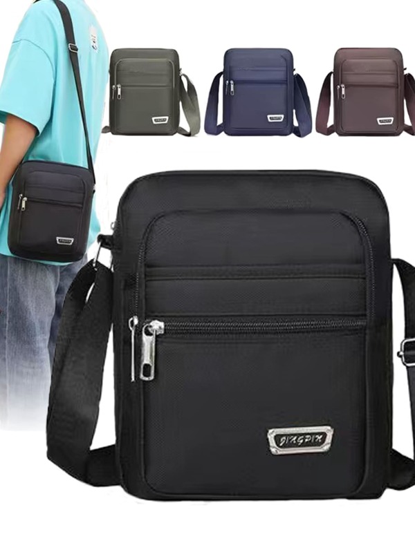 Korean Version Of Leisure Large Capacity Multi-Layer Water-Proof Crossbody Bag Oxford Cloth Bag Business Bag Collection Wallet Bag Shoulder Bag Students Summer Travel Sling Bag Multiple Pockets Messenger Bag Goyard Vacation Holiday Gifts Side Bag Tote Bag Sling Bag Back To School Bag Pack Cross Body Bag Spring School Supplies Purse Sling Bag Mini Bag Small Bag Sling Bag Side Bags For Men New Life Items For Students Men Essentials Purse Essentials Small Bag For Men Body Bag For Men
