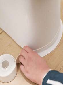 1 件装灌浆胶带防水防霉墙面密封胶带适用于地板、厨房、浴室地砖地板地砖自粘地砖剥离粘贴客厅装饰房间装饰家居装饰 - 白色 - 查看 7