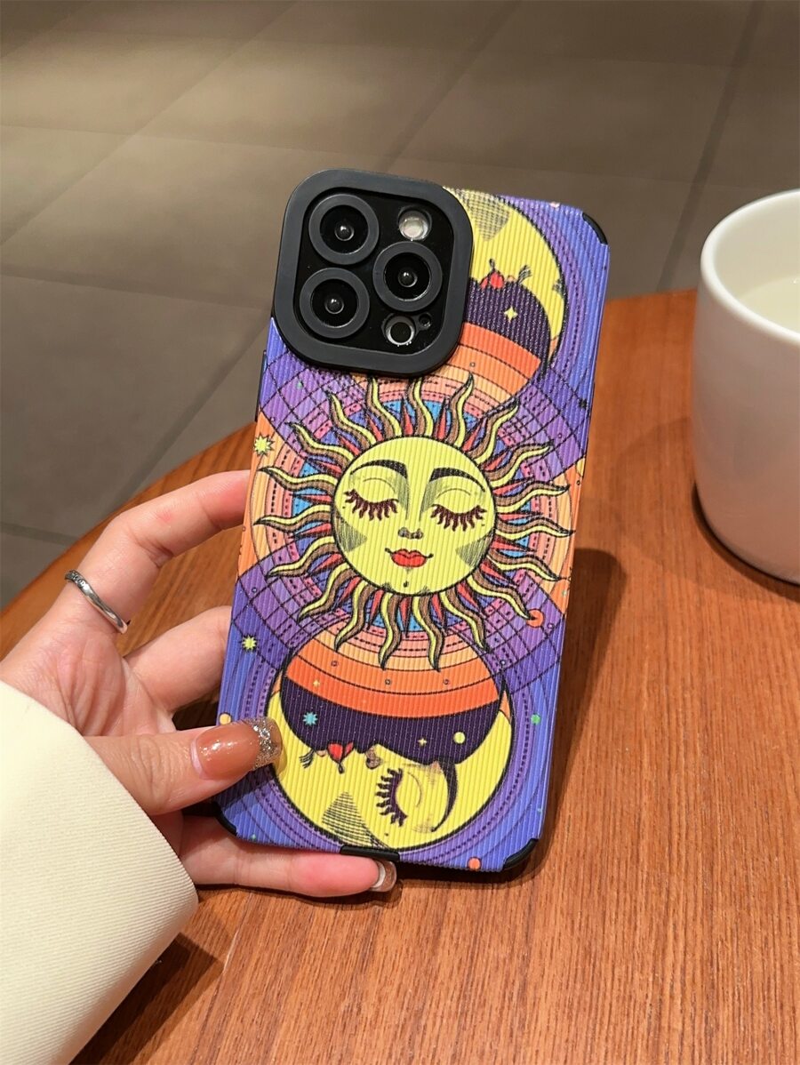 Sun Pattern Phone Case