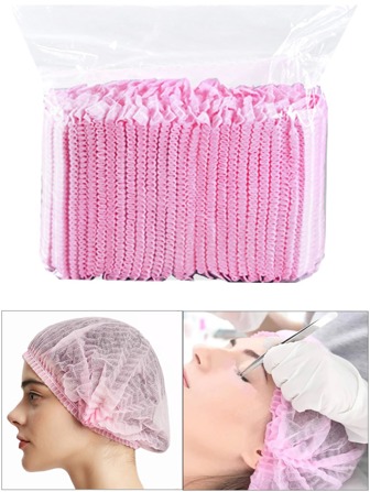 HMQ beauty 50 piezas Gorra desechable injerto Pestañas