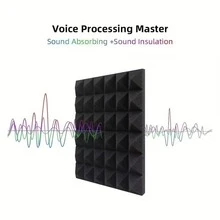 Flame Retardant Self-adhesive Soundproofing Wall Panel For Improving Acoustics & Reducing Noise In Ktv Rooms, Bedrooms, Recording Studios, Windows & Doors, Live Broadcast Rooms, Piano And Rehearsal Rooms - White - View 6