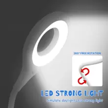 Colector De Polvo Para Uñas Con Lámpara Led Para Uñas Acrílicas, Extractor De Polvo Para Uñas Potente Con Ventilador De Succión Y Limpiador De Vacío Para Herramienta De Manicura De Uñas De Perforación Para Uñas Acrílicas Y Extensiones De Uñas De Gel