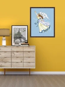 1套十字繡套件,天使,仙女圖案,diy手作用品,針工藝,家居裝飾