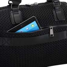 Lightweight & Spacious Duffel Bag - Perfect for Travel & Gym with Zipper Dots Embossed Design - Black - View 8