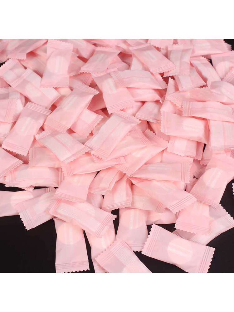50Pcs Compressed Disposable Makeup & Facial Cleansing Towels Coin Tissue With Candy Wrapper Package, 20Cm*22Cm, Suitable For Travel Vacation, Skincare, Living Room Home Bedroom Bathroom House Decor, Travel Stuff, Wedding, Party, Birthday, Gifts For Men Women Mom Dad Friends, New Years, Accessories, Funny Gift Accessories