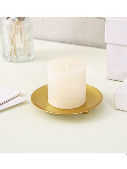 قطعة واحدة شمعدان من الحديد النرويجي ، طبق هندسي بسيط ورومانسي لشمعة ، ديكور طاولة لمناسبات عيد الهالوين ، الخريف ، الأعياد ، عيد الميلاد ، الشتاء ، العطلات ، الفعاليات ، ديكور الغرفة ، هدايا