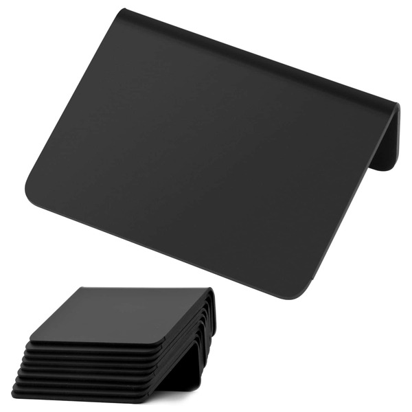 10 Mini Chalkboard Set, Small Chalkboards for Labeling, Plastic Place