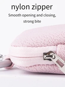 1pc Pink Silicone Car Key Protective Cover, Anti-fall, Suitable For Toyota Car Interior Modification - Pink - View 3