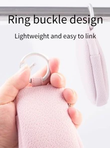 1pc Pink Silicone Car Key Protective Cover, Anti-fall, Suitable For Toyota Car Interior Modification - Pink - View 4