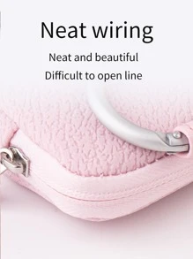 1pc Pink Silicone Car Key Protective Cover, Anti-fall, Suitable For Toyota Car Interior Modification - Pink - View 5