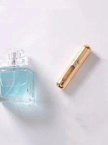 1入組香水筆芯瓶,便攜式迷你可填充噴霧,罐香味泵殼套,空化妝品集裝箱,噴霧器適合旅行,旅行精油香水,迷你噴瓶,便攜可愛香水漱口水噴霧器適用於清潔,空瓶旅行霧面噴瓶分配器5ML香水儲物瓶旅行工具時尚,可愛素色旅行配件 - 金色 - 查看 5
