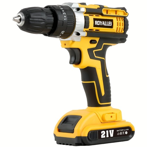 Lithiumion Cordless Drill Set With Multiple Functions For Household