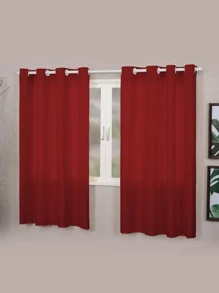 Curtains - 紅色 - 查看 1