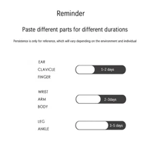8 件裝兒童激光全息金色臨時紋身貼紙,防水,可愛卡通派對,節日裝飾,獨角獸系列 - 彩色 - 查看 6