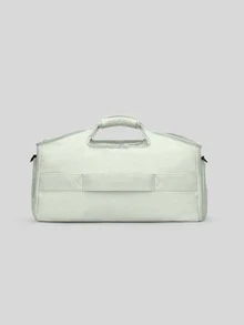 男性健身包干濕分離短途旅行袋大容量旅行袋游泳訓練袋戶外旅行男女適用商務旅行健身旅行露營度假度假店配件袋行李大錢包旅行組織者旅行用品女士手提包男士禮物戶外禮物 - 薄荷綠 - 查看 4