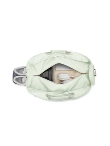 男性健身包干濕分離短途旅行袋大容量旅行袋游泳訓練袋戶外旅行男女適用商務旅行健身旅行露營度假度假店配件袋行李大錢包旅行組織者旅行用品女士手提包男士禮物戶外禮物 - 薄荷綠 - 查看 6