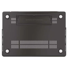 1pc Plastic Plain Laptop Case - Dusty Purple - View 9