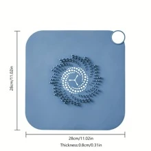 Drain Deodorant Seal Silicon Gel Floor Drain Plug Anti-odor Cover For Bathroom - White - View 3
