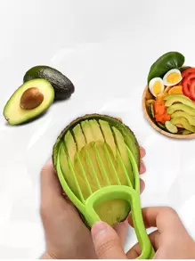 1pc/2pcs Multifunctional 3-In-1 Avocado Slicer, Fruit Extractor, Flesh Slicer, Avocado Peeler And Pitter For Home Use, Outdoor Home Kitchen Accessories