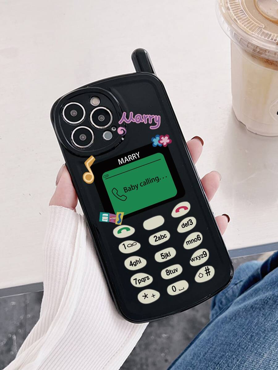 仿大型手機造型手機殼,適用於iPhone 15 Pro Max 14 13 12 11 - 彩色 - 查看 1