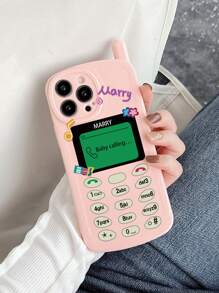 Retro-telefon Geformte Handy-hülle, Kompatibel Mit Iphone 15 Pro Max, 14, 13, 12, 11