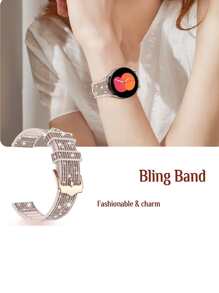1 件兼容三星 Galaxy Watch Strap 4/5/6/7Series 运动款，柔软硅胶表带兼容 Galaxy Watch 5/Watch 4 40mm 44mm 并兼容三星 Watch Strap 3 41mm/Gear 2 腕带 - 玫瑰金和银色，2 种尺寸（20mm/22mm），购买前请确保您的手表表盘尺寸！ - 玫瑰金 - 查看 3