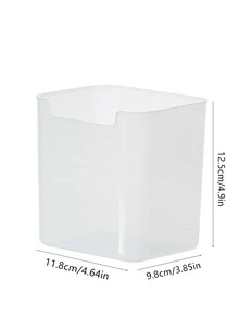 Refrigerator Side Storage Boxes, Multi-functional Kitchen Organizer (5pcs) - Clear - View 5